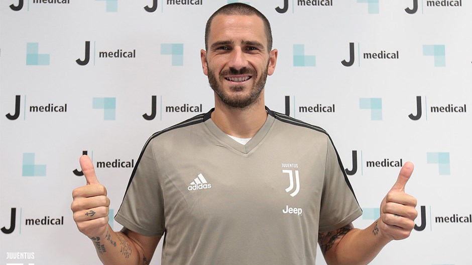 Bonucci Milan’daki 1 sezonun ardından Juventus’a döndü