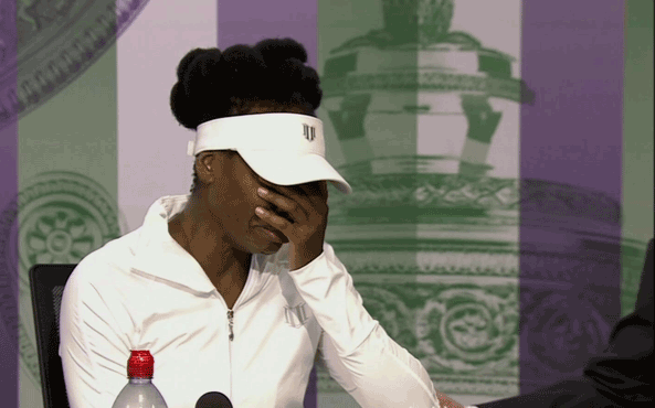 Venus Williams göz yaşlarına hakim olamadı
