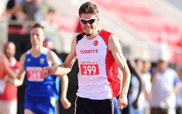 Yasin Süzen rekorla altını kazandı