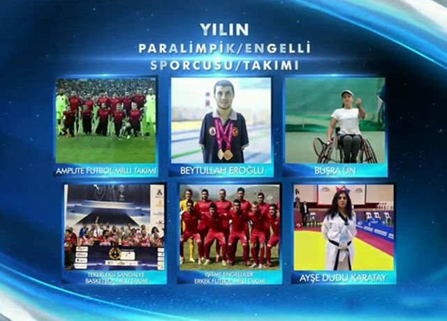 Yılın Paralimpik Engelli Sporcusu/Takımı ödülü sahibini buldu!