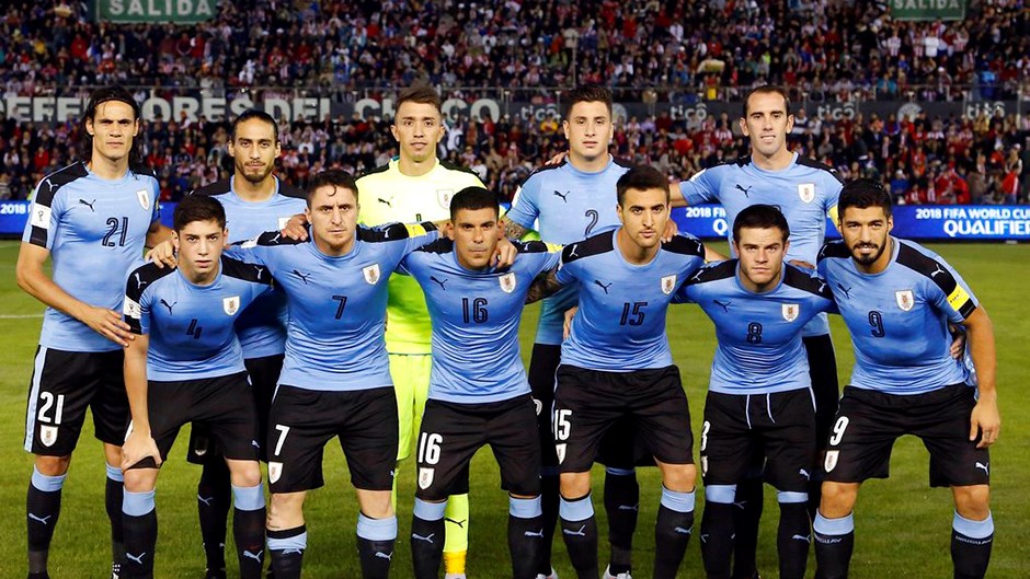 Uruguay’ın 2018 Dünya Kupası kadrosu