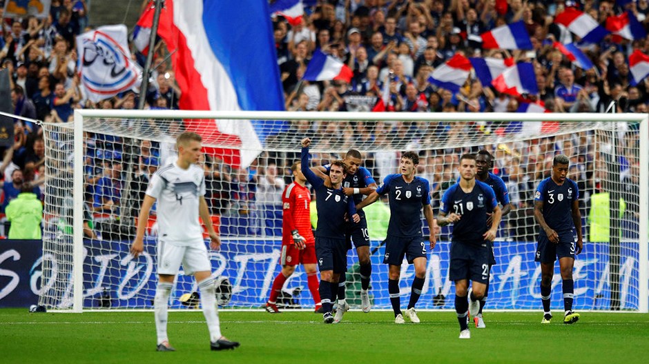 Almanya yine kayıplarda: Fransa geri düştüğü maçı kazandı