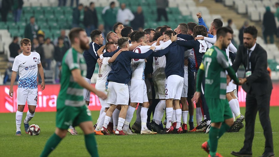 Bursaspor’a 1461 Trabzon şoku!