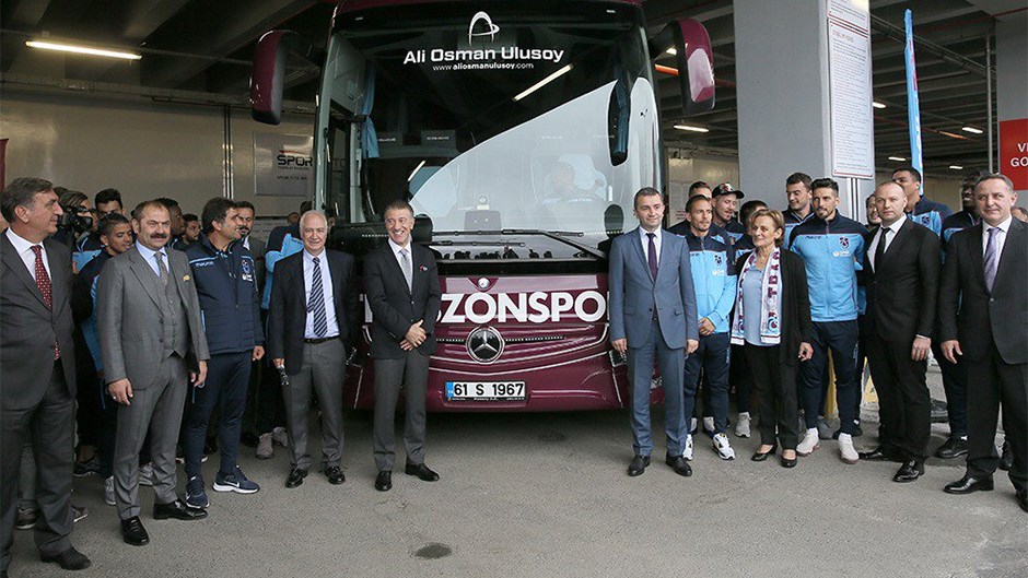 Trabzonspor’a yeni otobüs!