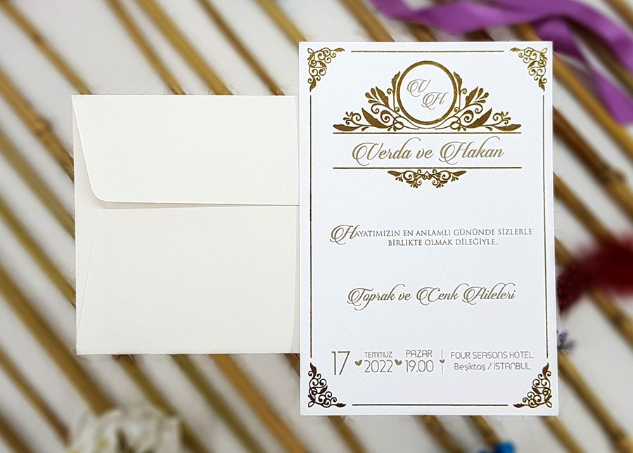 Nişan Davetiyesi Modelleri