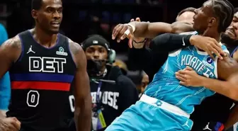 NBA’de Hornets-Pistons maçındaki olaylar sonrası 4 oyuncuya ağır ceza