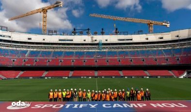 FIFA’nın Camp Nou denetimi: Türk işçiliğine hayran kaldı